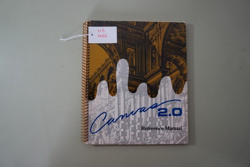 Software Deneba - Lienzo 2.0 para Macintosh - Volumen Dos - Manual de Referencia - Imagen 2 de 5