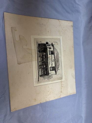 Vintage CECIL FORBES signierte RADIERUNG Artist Proof DICKENS OLD CURIOSITY SHOP - Bild 9 von 13