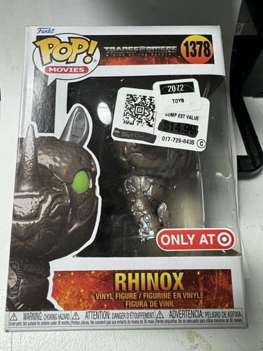 Funko Pop! Vinyl: Transformers - Rhinox Bobble Head Figure #1378 New