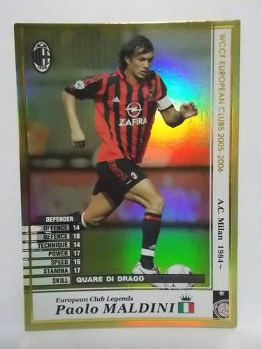 Panini WCCF Inserto AC Milan 2001 ~ 2005 - Foto 45 di 53