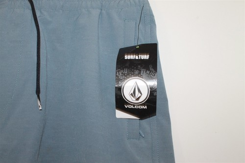 Volcom Surf & Turf Men's Shorts Blue Size Medium BNWT Repreve - Picture 3 of 9