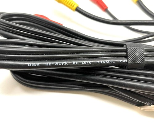 Dish Network 8 Foot Audio Video Coaxial Cable RG-59/U - Picture 4 of 5