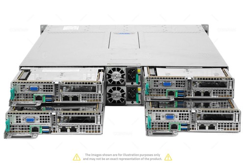 Intel H2204XXLRE 4X HNS2600BPB 8x Xeon Gold 6134 1TB RAM 4x 960GB SATA SSD - Picture 3 of 10