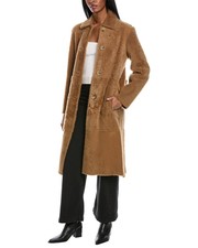 Vince Shearling Coat Women's