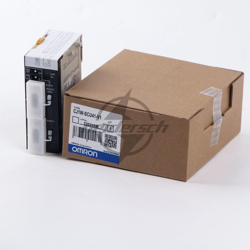 New 1PC OMRON CJ1W-SCU41-V1 Communication Unit New - Picture 1 of 11