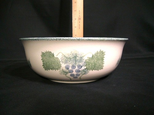 Poole Pottery Vineyard 10" Large Salad Serving Bowl - Picture 10 of 12