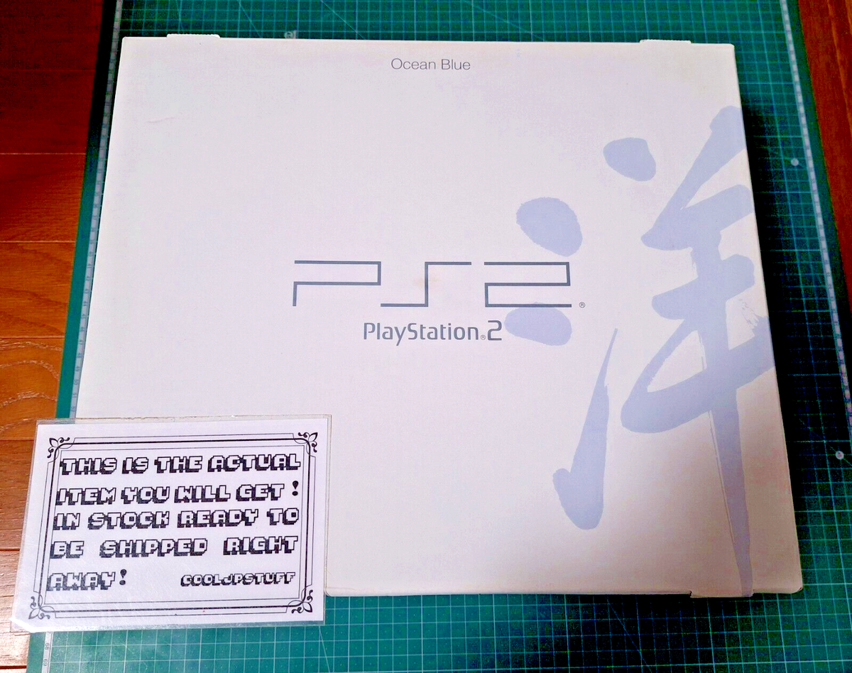 TH SCPH-37000 オーシャンブルー 限定セール -SALE Ocean 2 PlayStation SCPH-37000 PS2 Sony