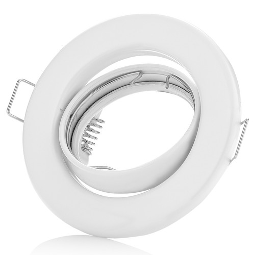 LED Einbaustrahler GU10 Deckenspots Set 230V Einbauspot 68mm Spots schwenkbar - Bild 11 von 14