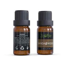 ZAVBE Sandalwood Essential Oil 100 Pure, Undiluted, Natural, Organic