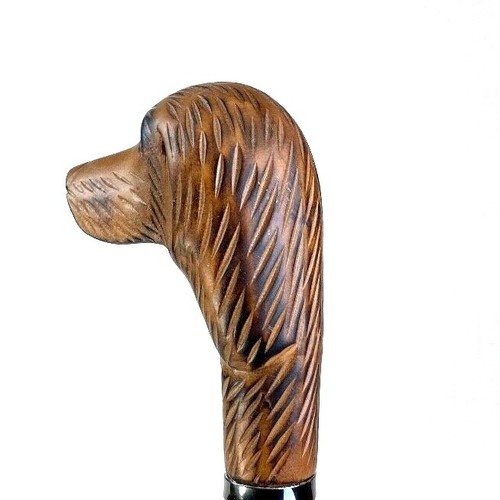Handle Italian Imported Bloodhound Dog Umbrellas Walking Stick Replacement - Picture 3 of 9