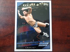 2009 Topps CM Punk #3 Smackdown Base Card