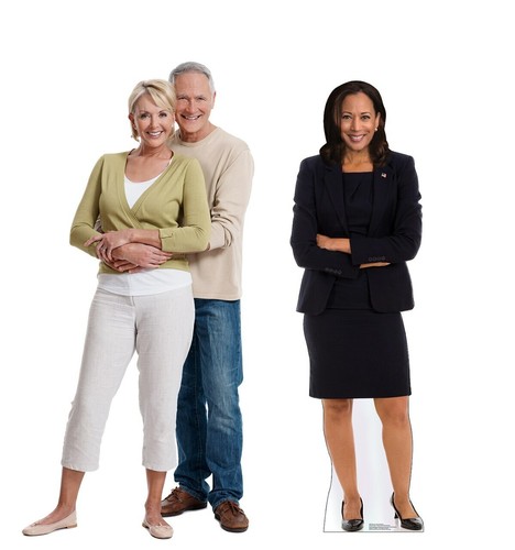 Vice President Kamala Harris Lifesize Cardboard Cutout Standups Standee Life Siz - Picture 3 of 10