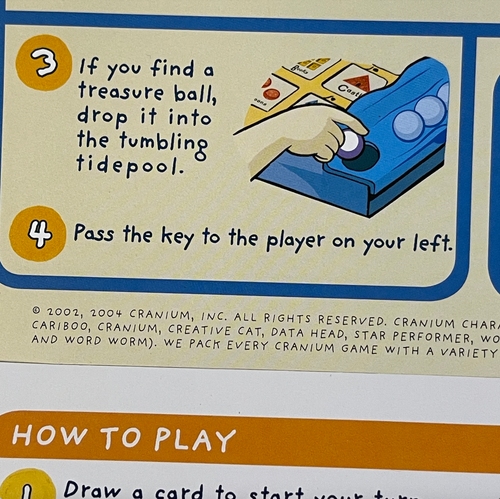 Cranium Cariboo Game Replacement Parts Cards Door Cards Instructions - Picture 7 of 17