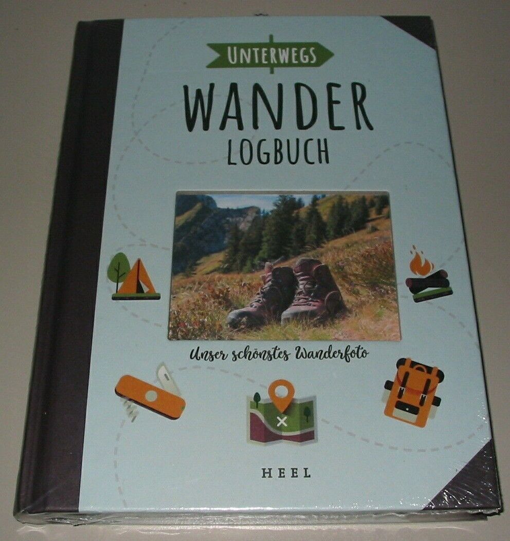 Thumbnail - Wander Logbuch Unterwegs - Unser Schönstes Wanderfoto Heel Buch Neu