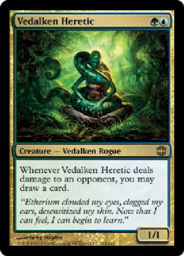 VEDALKEN HERETIC X4 4 4X Alara Reborn MTG Magic the Gathering Cards DJMagic - Picture 1 of 1