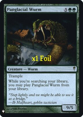 MTG Foil Mystery Booster MB1 Panglacial Wurm MINT