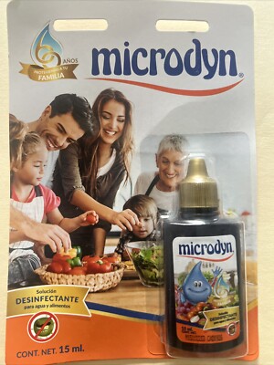 MICRODYN Vegetable Wash 15 ml NEW in sealed package