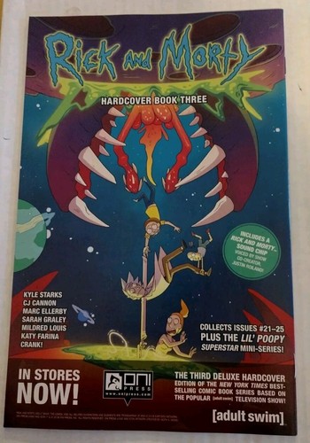 Lot Of Six Rick And Morty Comics From Oni Press - Picture 9 of 13