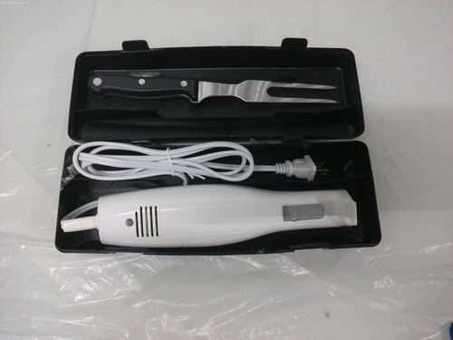 Hamilton Beach Electric Knife Model 74255 w/ Blades Carving Fork Storage Case - Picture 4 of 9