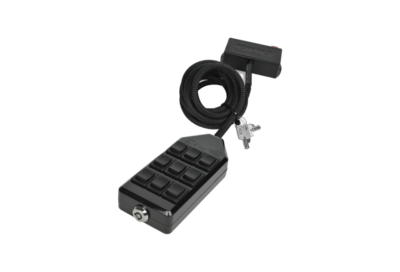スイッチ　9スイッチボックス　エアサス AVS AVS 9 Switch Box BLACK COLOR Rocker Switches Air Ride Suspension