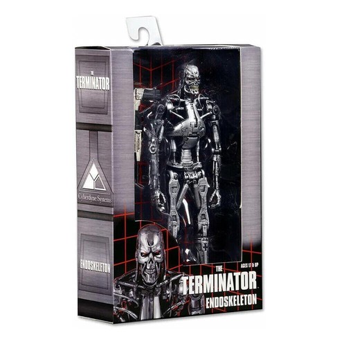 New 7" Terminator 2 Judgment Day T-800 Endoskeleton Arnold Pvc Action Figure - Picture 14 of 14