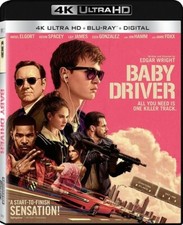 Baby Driver [Blu-ray], DVD Color, Subtitled, Widescreen, 4K