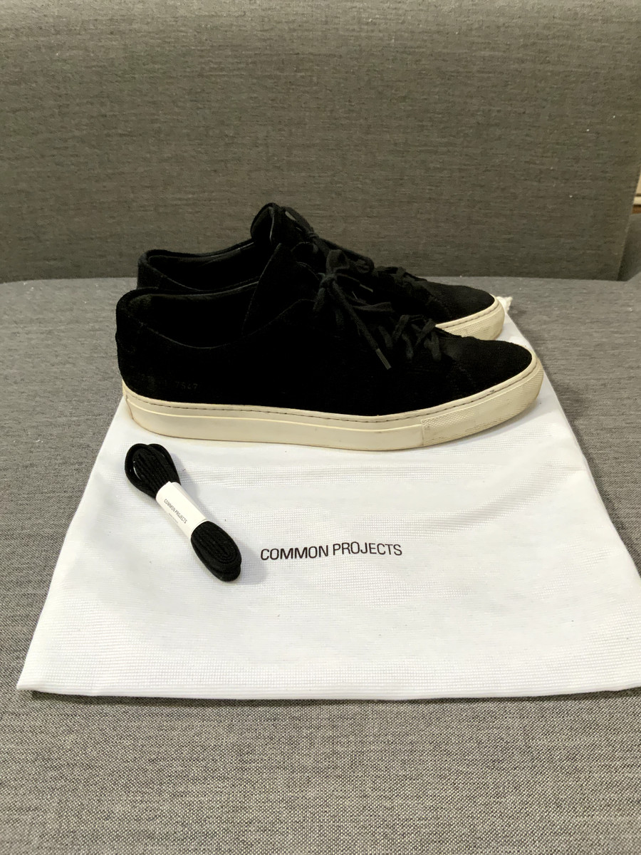 Common project suede sneakers sales