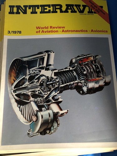 INTERAVIA - World Review of Aviation and Astronautics 1978 Complete 12 Issues - Picture 3 of 12