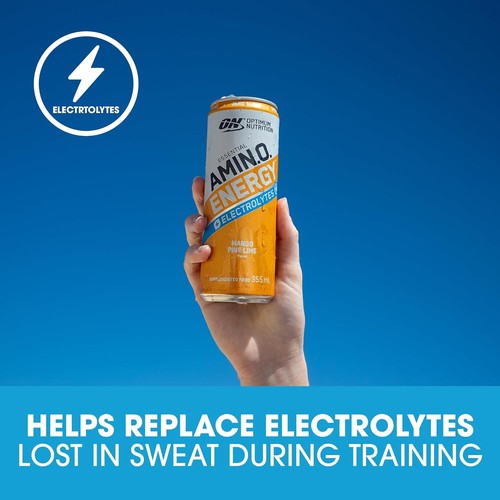 OPTIMUM NUTRITION Amino Energy + Electrolytes Hydration, 12 Pack, Watermelon - Picture 4 of 4