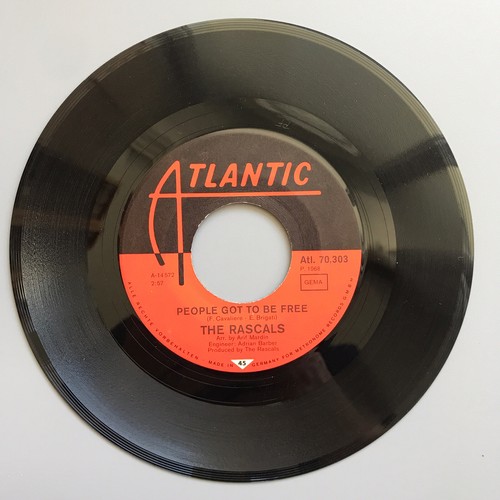 The Rascals * People got to be free * My World * Vinyl 7'' Single Germany - Bild 2 von 4