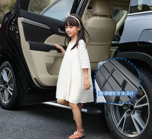 Adatto per Audi Q7 2016-2023 pedana fissa pedale passo laterale barre nervose - Foto 6 di 9