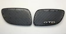 04-06 Pontiac GTO Kidney Reproduction Grilles Grills BLACK Inserts Upper Inserts