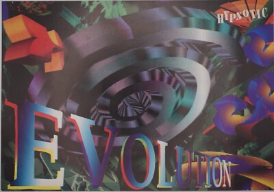 Rave Flyer-Hypnotic Evolution Preston- early 1990's-Size A5-VGC