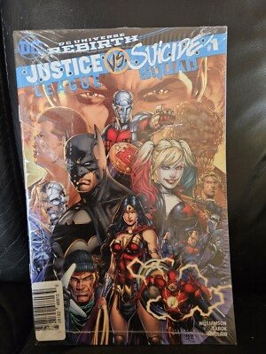 JUSTICE LEAGUE vs SUICIDE SQUAD #1 Walmart Variant in sealed 3 pack DC ...