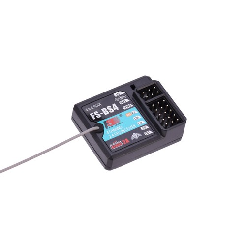 Flysky FS-BS4 Receiver 2.4G 4CH with Gyro Stabilization for FS-IT4S FS-GT5 - Picture 5 of 5