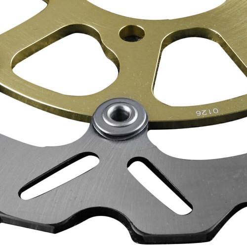 Front Brake Disc Rotors Fit KAWASAKI Ninja ZX10R & GTR 1400 & ZZR 1400 2008-2012 - Picture 6 of 6
