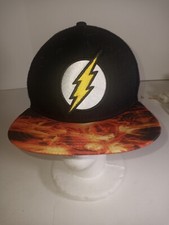 DC Comics The Flash Original Snapback Adjustable Baseball Hat Cap HA