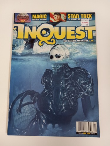 Inquest Gamer Magazine (Magic Gathering + Pokemon) 90's #38 Swimsuit issue