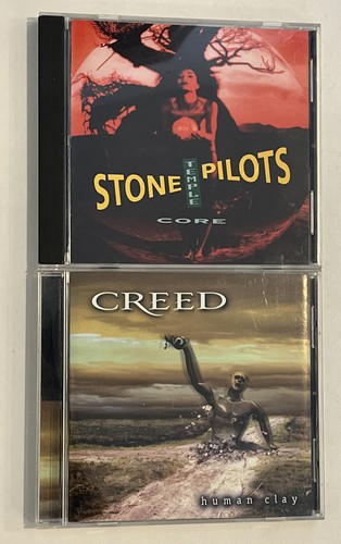 Creed Human Clay (1999 USA) & Stone Temple Pilot Core (1992 USA) - Picture 1 of 18