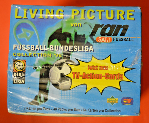 Upper Deck Calcio Bundesliga 1998 Living Picture Display Box con 48 confezioni rare - Foto 2 di 5