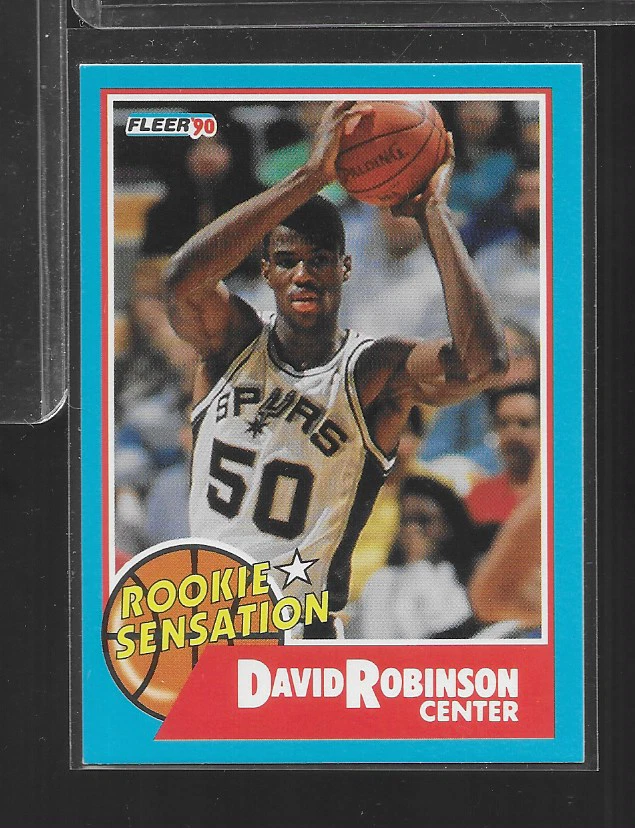David Robinson trading card