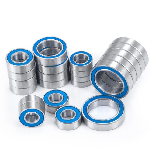Blue Ball Bearing Metric Rubber Sealed Chrome Steel For 1/10 Axial TRX6 ABEC3 P6 - Picture 24 of 186