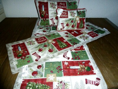 Sander Tischdecken Weihnachten Gobelin CANDY PATCH, Artikel bitte auswählen 