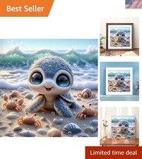 Turtle Diamond Painting Kits for Adults,5D Diamond Painting Dots Art Kits for...