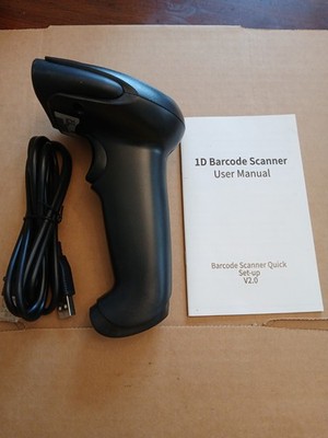 Symcode MJ-6709L is a laser barcode scanner that supports both 1D and 2D barcode