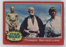 1977 Star Wars C-3PO Obi-Wan Kenobi Luke Skywalker Threepio Ben and Luke! 1b3b