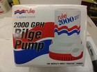 Rule 2000 Gph Non-Automatic Bilge Pump W/6' Leads 10-6UL
