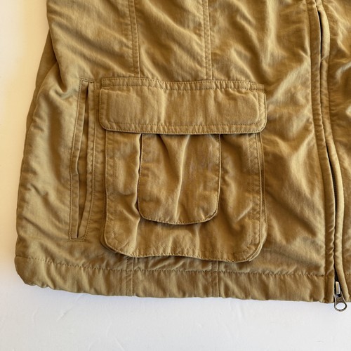 TravelSmith Vest Womens XL Tan Pockets Full Zip Photographer Utilitarian Fishing - Picture 5 of 18