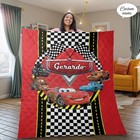 Personalized Cars Lightning McQueen & Friends Radiator Springs Quilt Blanket