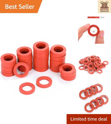 #ad Eco Friendly 40 Piece Garden Hose Washer Set Fits All 3 4quot; Fittings $4.74